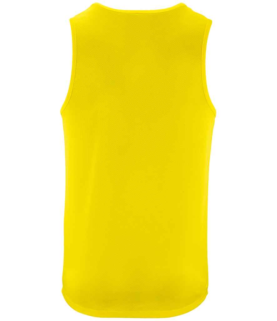 SOL'S Sporty Performance Tank Top in by SOL'S — Custom branded clothing by Print Press, featuring premium embroidery produced in our specialist print lab in the UK.