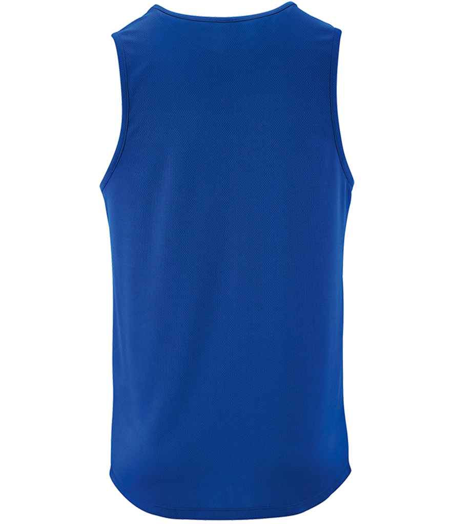 SOL'S Sporty Performance Tank Top in by SOL'S — Custom branded clothing by Print Press, featuring premium embroidery produced in our specialist print lab in the UK.