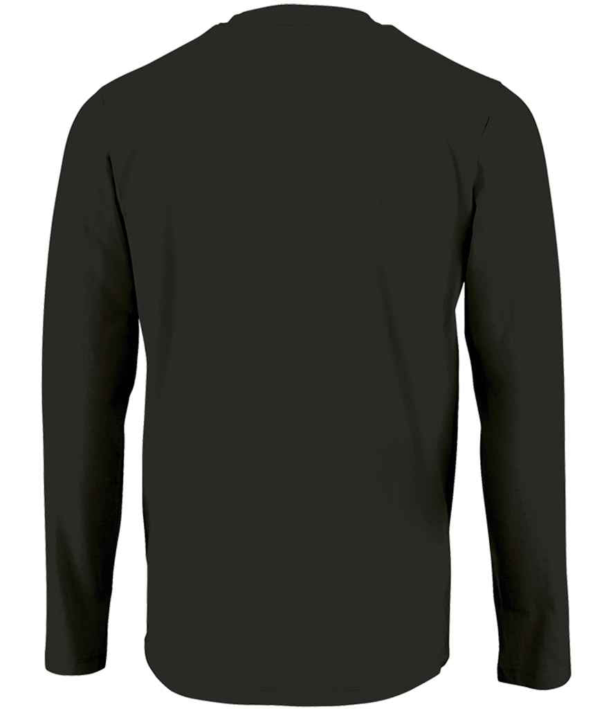 SOL'S Imperial Long Sleeve T-Shirt in by SOL'S — Custom branded clothing by Print Press, featuring premium embroidery produced in our specialist print lab in the UK.