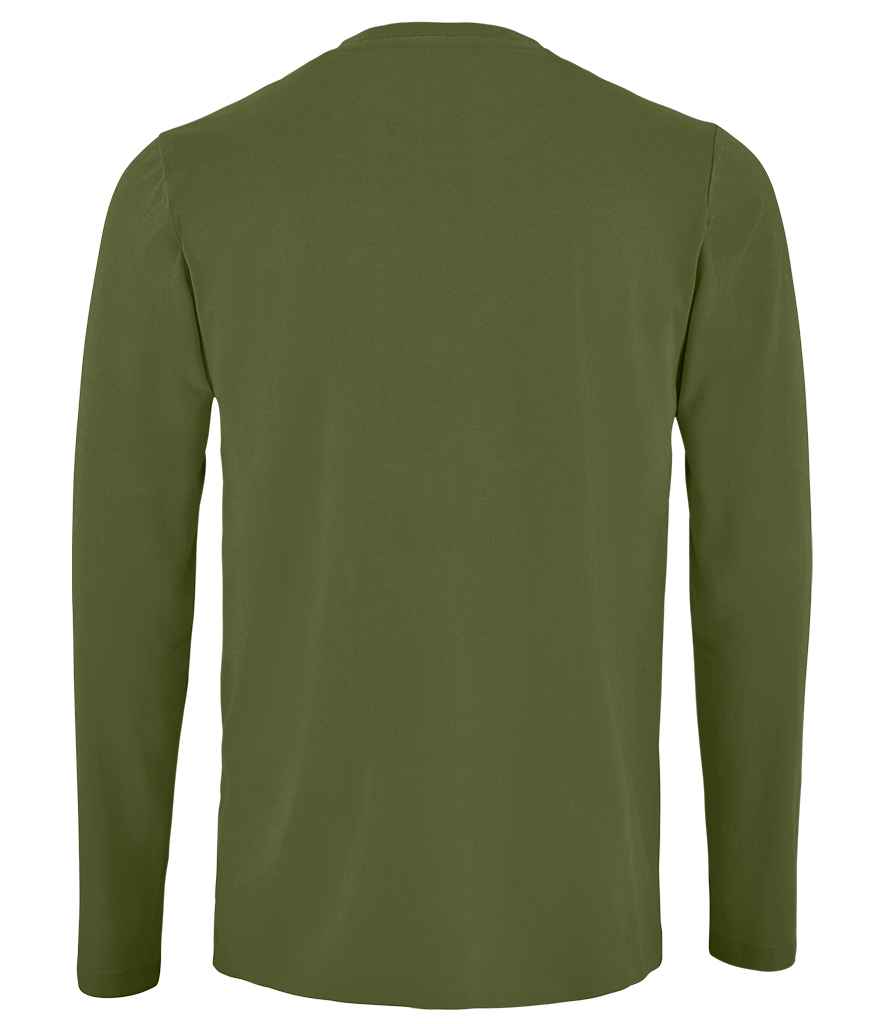 SOL'S Imperial Long Sleeve T-Shirt in by SOL'S — Custom branded clothing by Print Press, featuring premium embroidery produced in our specialist print lab in the UK.