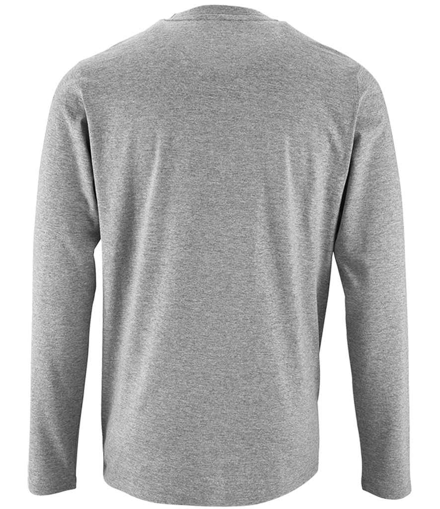 SOL'S Imperial Long Sleeve T-Shirt in by SOL'S — Custom branded clothing by Print Press, featuring premium embroidery produced in our specialist print lab in the UK.