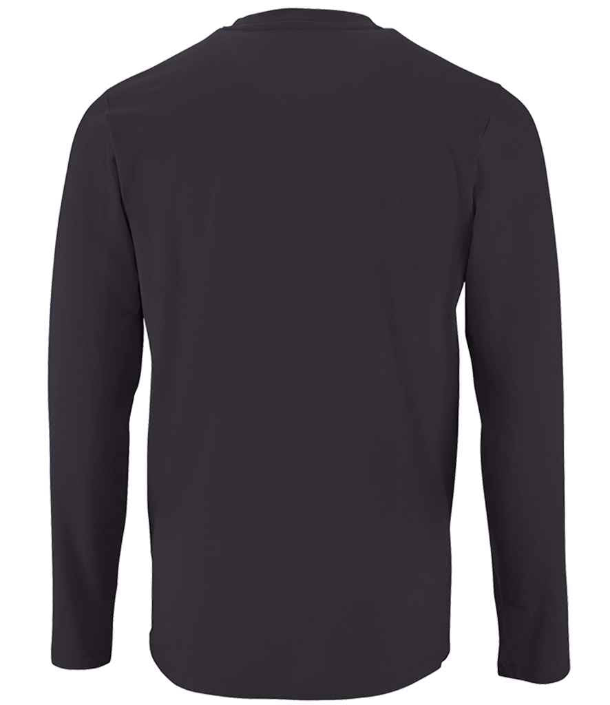 SOL'S Imperial Long Sleeve T-Shirt in by SOL'S — Custom branded clothing by Print Press, featuring premium embroidery produced in our specialist print lab in the UK.