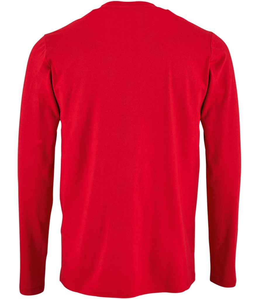 SOL'S Imperial Long Sleeve T-Shirt in by SOL'S — Custom branded clothing by Print Press, featuring premium embroidery produced in our specialist print lab in the UK.