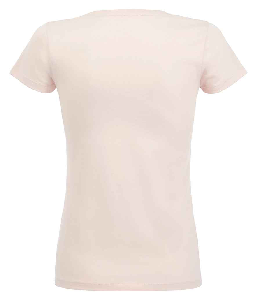 SOL'S Ladies Milo Organic T-Shirt in by SOL'S — Custom branded clothing by Print Press, featuring premium embroidery produced in our specialist print lab in the UK.
