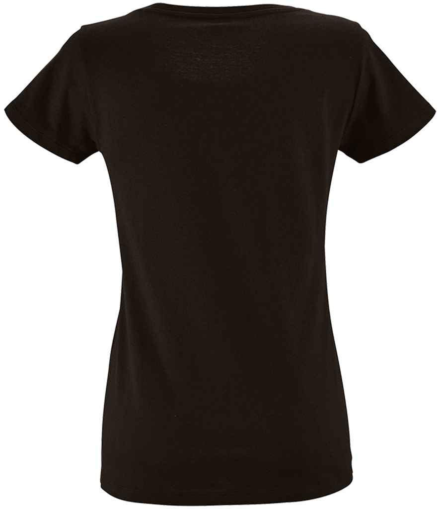 SOL'S Ladies Milo Organic T-Shirt in by SOL'S — Custom branded clothing by Print Press, featuring premium embroidery produced in our specialist print lab in the UK.