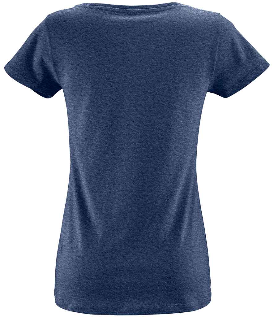 SOL'S Ladies Milo Organic T-Shirt in by SOL'S — Custom branded clothing by Print Press, featuring premium embroidery produced in our specialist print lab in the UK.
