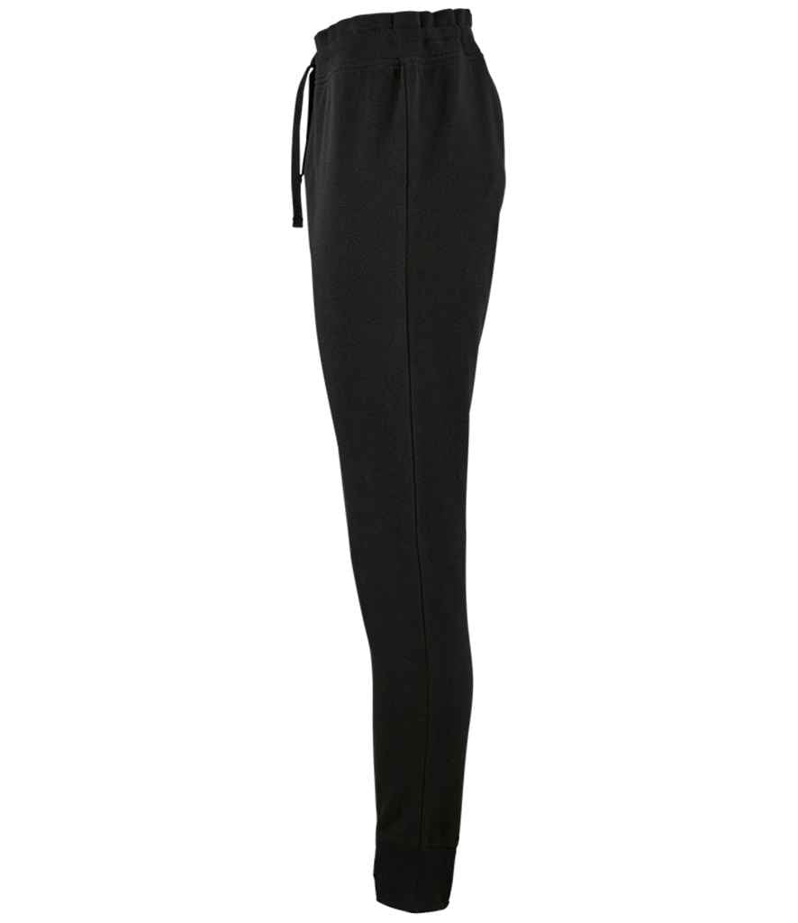 SOL'S Ladies Jake Slim Fit Jog Pants in by SOL'S — Custom branded clothing by Print Press, featuring premium embroidery produced in our specialist print lab in the UK.