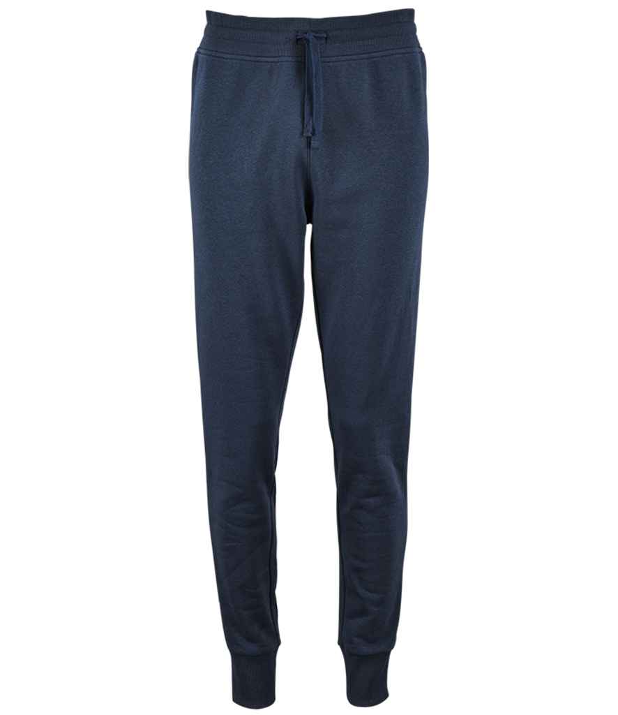 SOL'S Ladies Jake Slim Fit Jog Pants in French Navy by SOL'S — Custom branded clothing by Print Press, featuring premium embroidery produced in our specialist print lab in the UK.