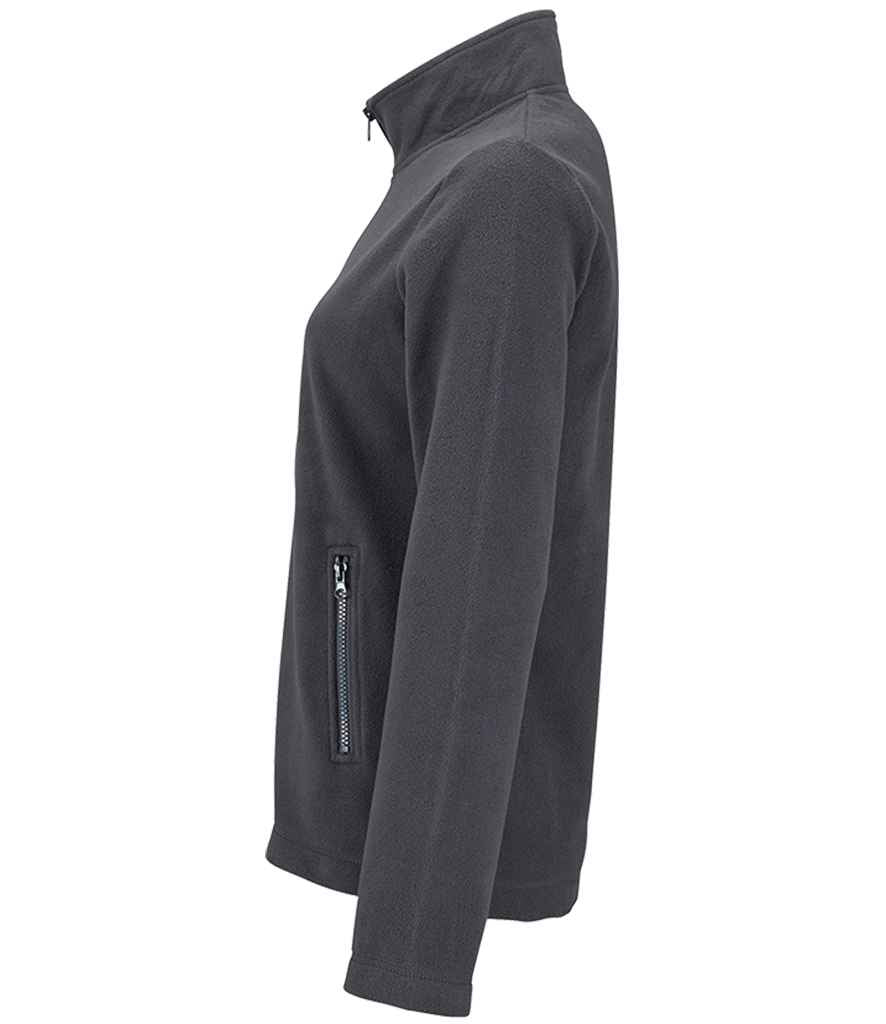 SOL'S Ladies Norman Fleece Jacket in by SOL'S — Custom branded clothing by Print Press, featuring premium embroidery produced in our specialist print lab in the UK.