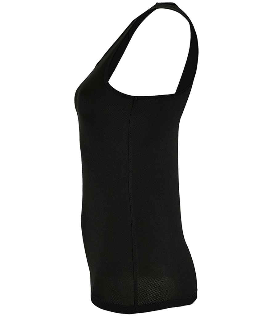SOL'S Ladies Sporty Performance Tank Top in by SOL'S — Custom branded clothing by Print Press, featuring premium embroidery produced in our specialist print lab in the UK.