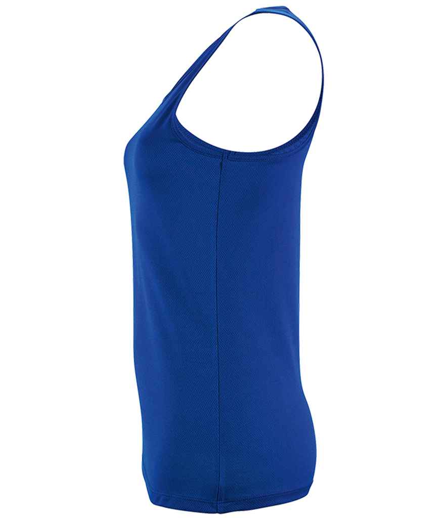 SOL'S Ladies Sporty Performance Tank Top in by SOL'S — Custom branded clothing by Print Press, featuring premium embroidery produced in our specialist print lab in the UK.