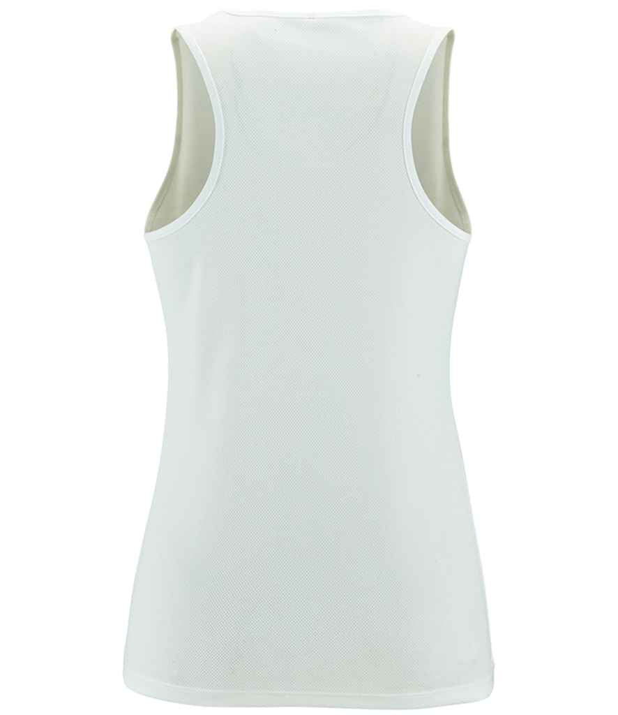 SOL'S Ladies Sporty Performance Tank Top in by SOL'S — Custom branded clothing by Print Press, featuring premium embroidery produced in our specialist print lab in the UK.