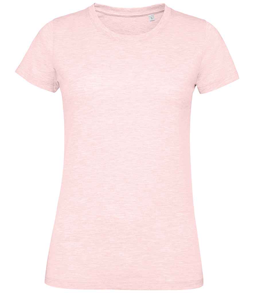 SOL'S Ladies Regent Fit T-Shirt in Heather Pink by SOL'S — Custom branded clothing by Print Press, featuring premium embroidery produced in our specialist print lab in the UK.