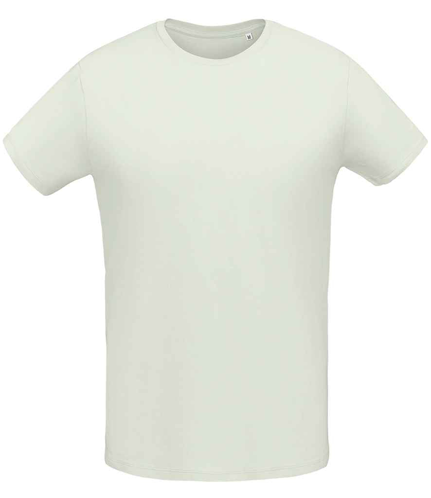 SOL'S Martin T-Shirt in Creamy Green by SOL'S — Custom branded clothing by Print Press, featuring premium embroidery produced in our specialist print lab in the UK.