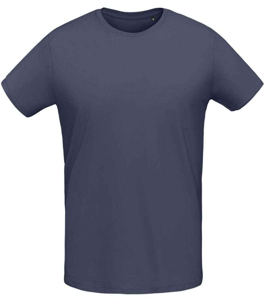 SOL'S Martin T-Shirt in Mouse Grey by SOL'S — Custom branded clothing by Print Press, featuring premium embroidery produced in our specialist print lab in the UK.