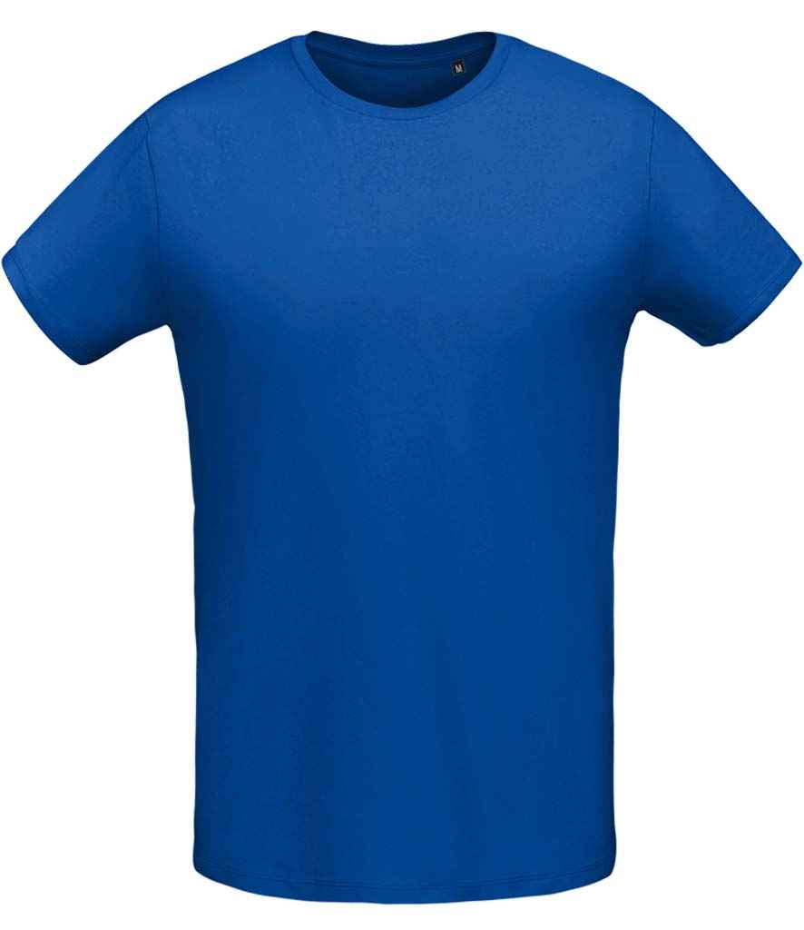 SOL'S Martin T-Shirt in Royal Blue by SOL'S — Custom branded clothing by Print Press, featuring premium embroidery produced in our specialist print lab in the UK.