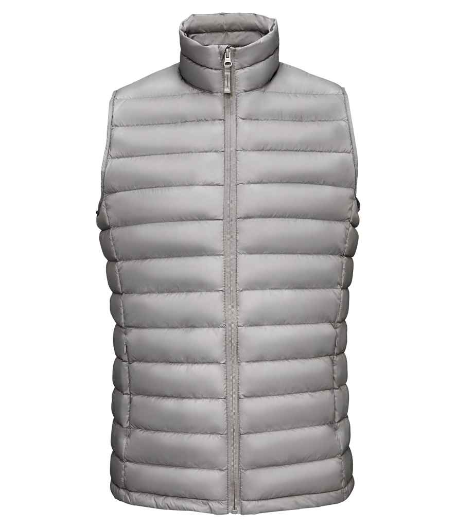 SOL'S Wilson Lightweight Padded Bodywarmer in Metal Grey by SOL'S — Custom branded clothing by Print Press, featuring premium embroidery produced in our specialist print lab in the UK.