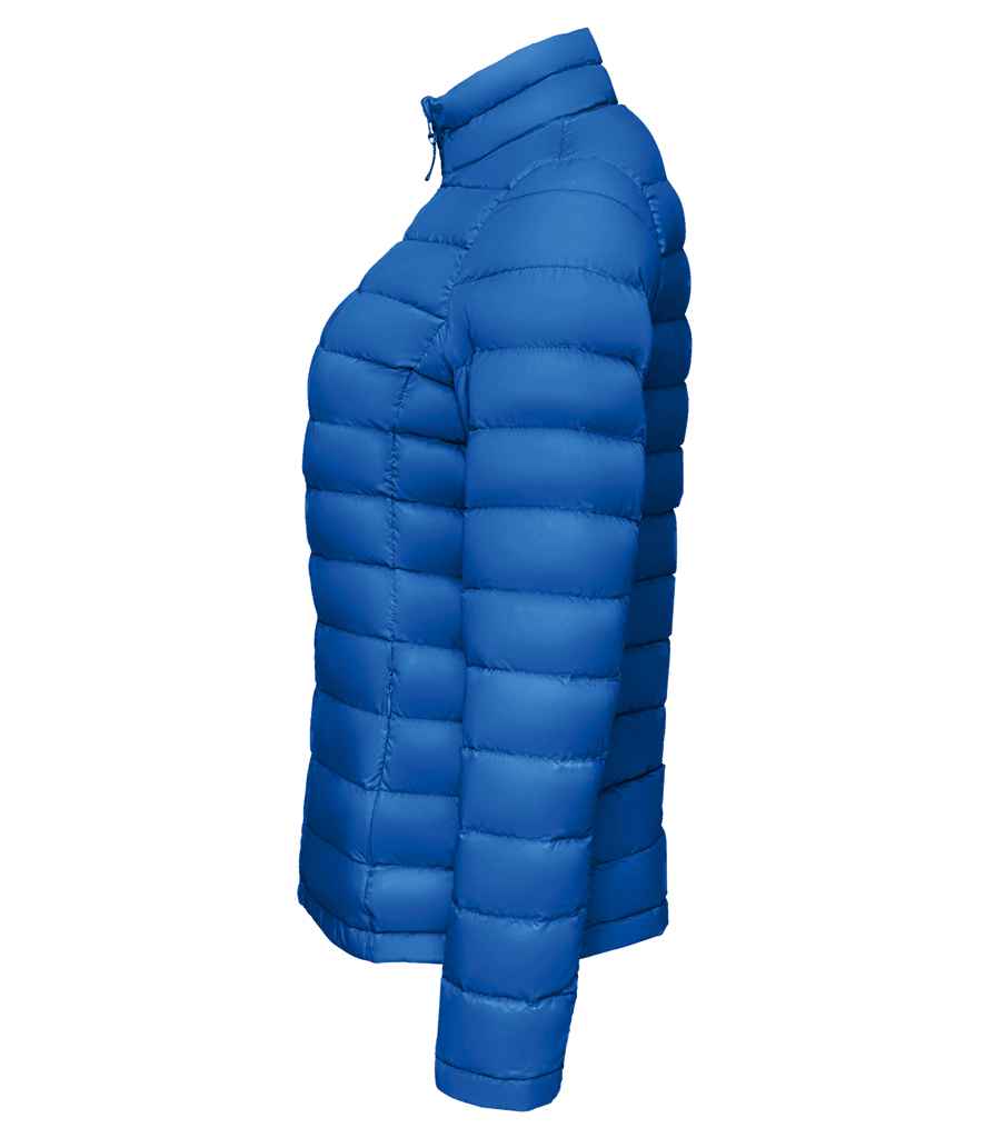 SOL'S Ladies Wilson Lightweight Padded Jacket in by SOL'S — Custom branded clothing by Print Press, featuring premium embroidery produced in our specialist print lab in the UK.