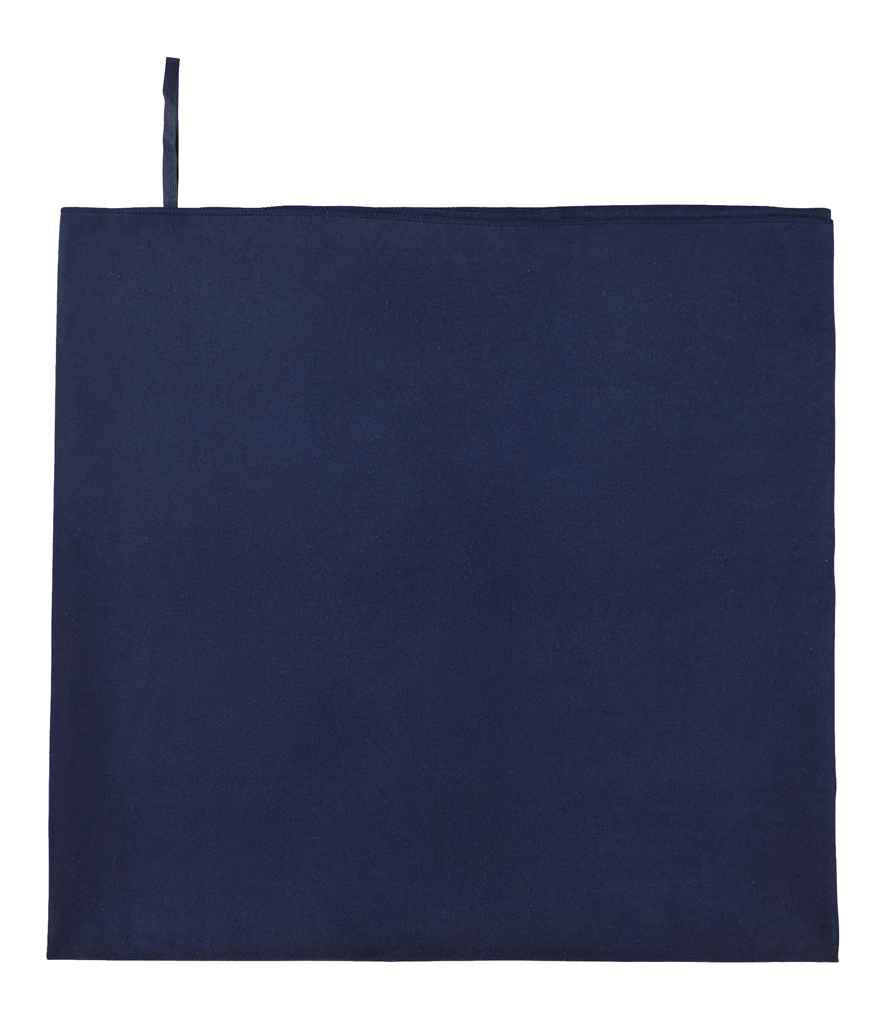 SOL'S Atoll 100 Microfibre Bath Sheet in ONE French Navy by SOL'S — Custom branded clothing by Print Press, featuring premium embroidery produced in our specialist print lab in the UK.