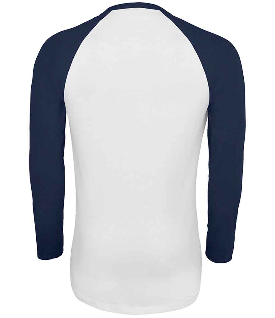 SOL'S Funky Contrast Long Sleeve T-Shirt in by SOL'S — Custom branded clothing by Print Press, featuring premium embroidery produced in our specialist print lab in the UK.
