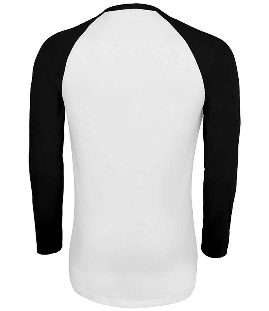SOL'S Funky Contrast Long Sleeve T-Shirt in by SOL'S — Custom branded clothing by Print Press, featuring premium embroidery produced in our specialist print lab in the UK.
