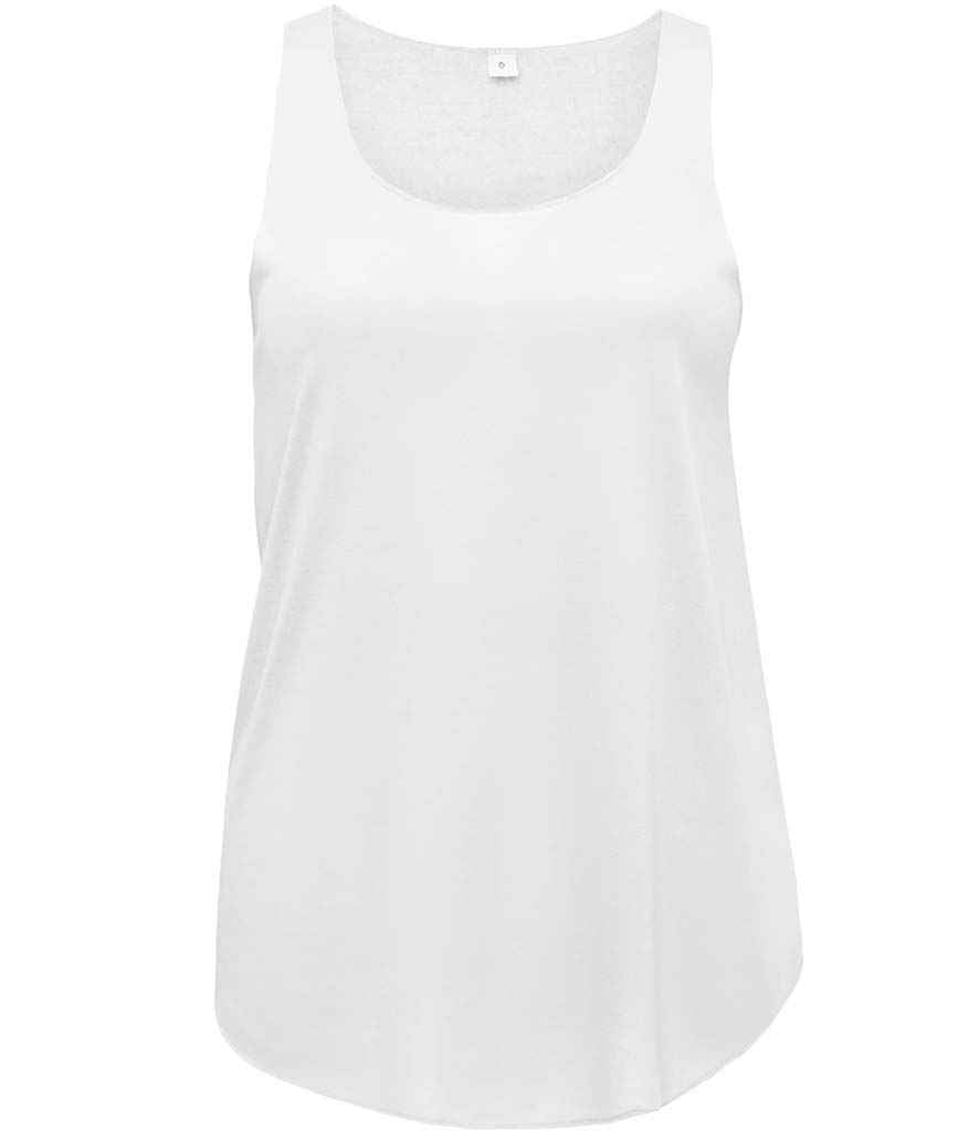 SOL'S Ladies Jade Tank Top in White by SOL'S — Custom branded clothing by Print Press, featuring premium embroidery produced in our specialist print lab in the UK.