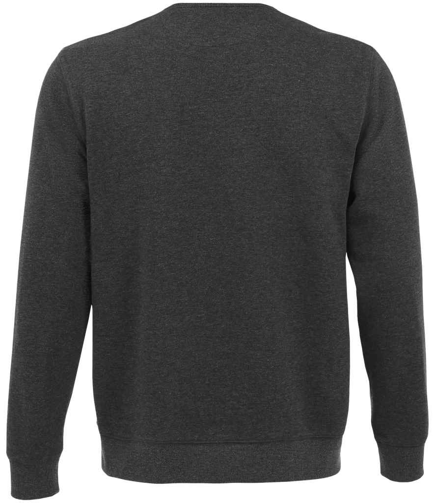 SOL'S Unisex Sully Sweatshirt in by SOL'S — Custom branded clothing by Print Press, featuring premium embroidery produced in our specialist print lab in the UK.