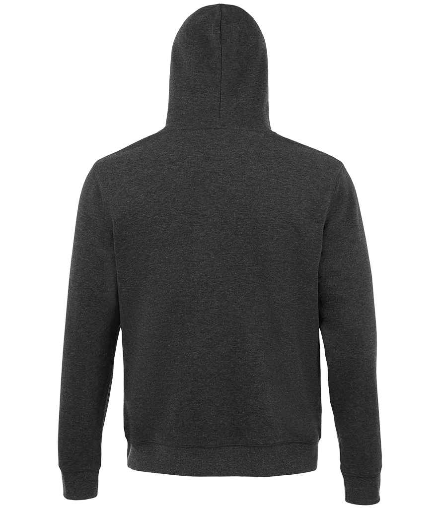 SOL'S Unisex Spencer Hooded Sweatshirt in by SOL'S — Custom branded clothing by Print Press, featuring premium embroidery produced in our specialist print lab in the UK.