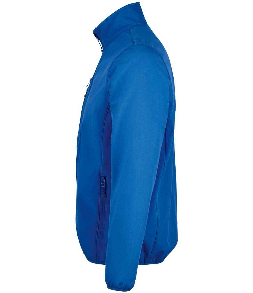 SOL'S Radian Soft Shell Jacket in by SOL'S — Custom branded clothing by Print Press, featuring premium embroidery produced in our specialist print lab in the UK.