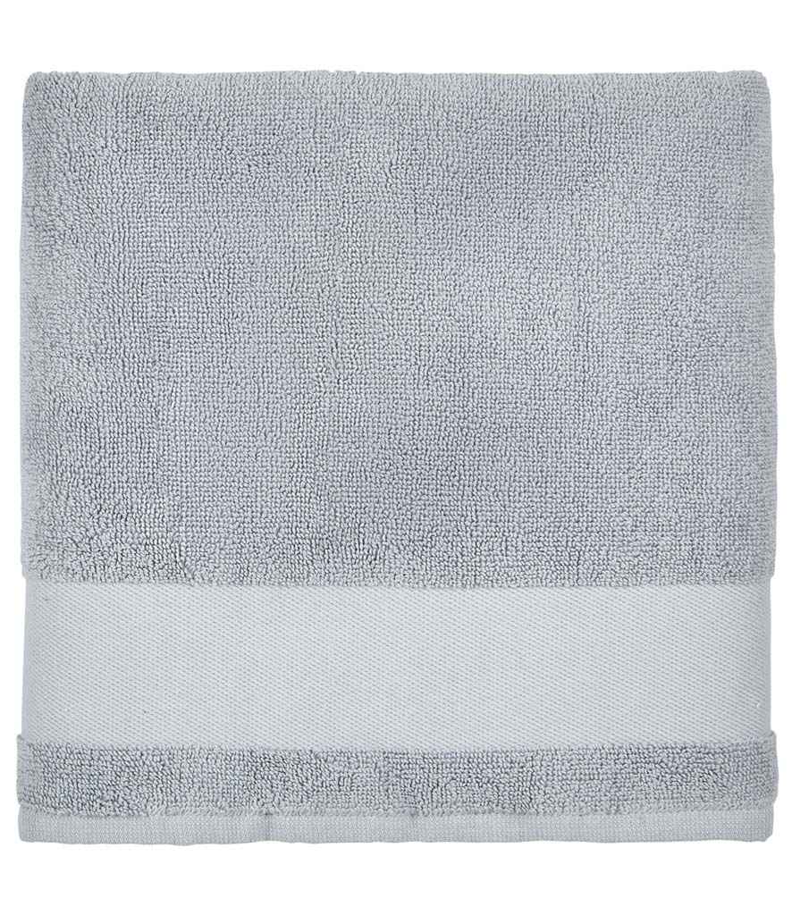SOL'S Peninsula 50 Hand Towel in ONE Pure Grey by SOL'S — Custom branded clothing by Print Press, featuring premium embroidery produced in our specialist print lab in the UK.