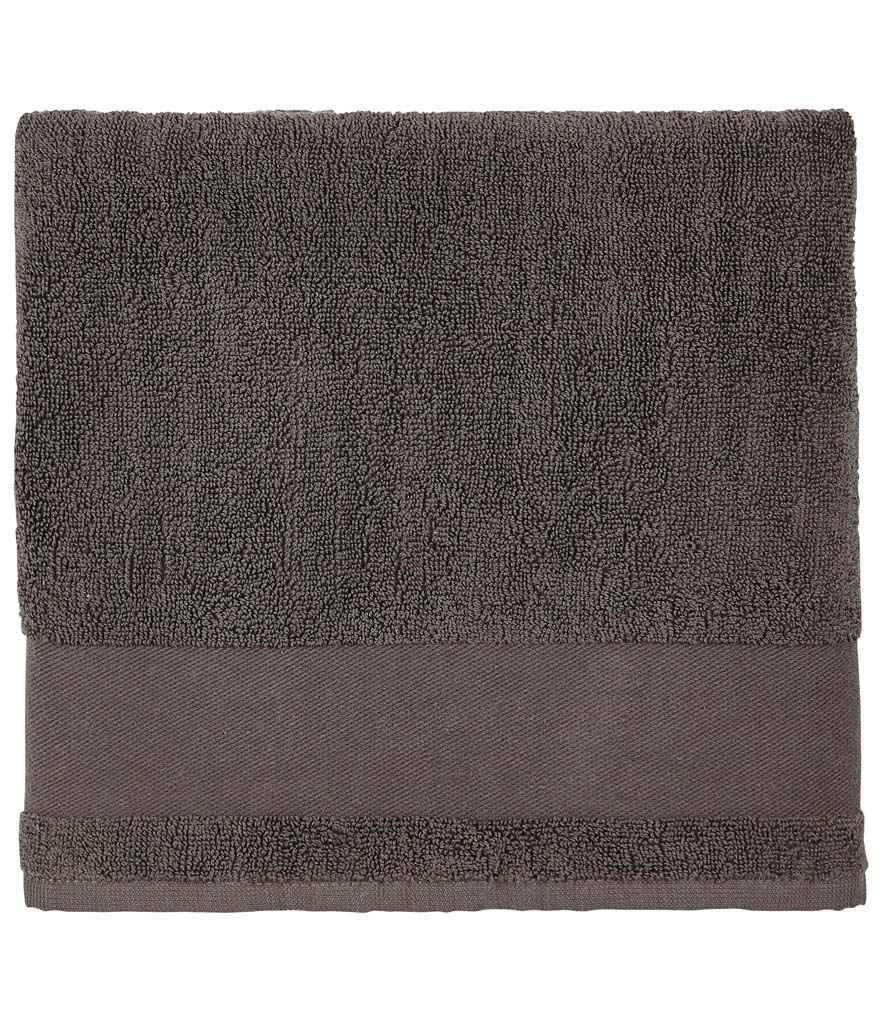 SOL'S Peninsula 100 Bath Sheet in ONE Dark Grey by SOL'S — Custom branded clothing by Print Press, featuring premium embroidery produced in our specialist print lab in the UK.