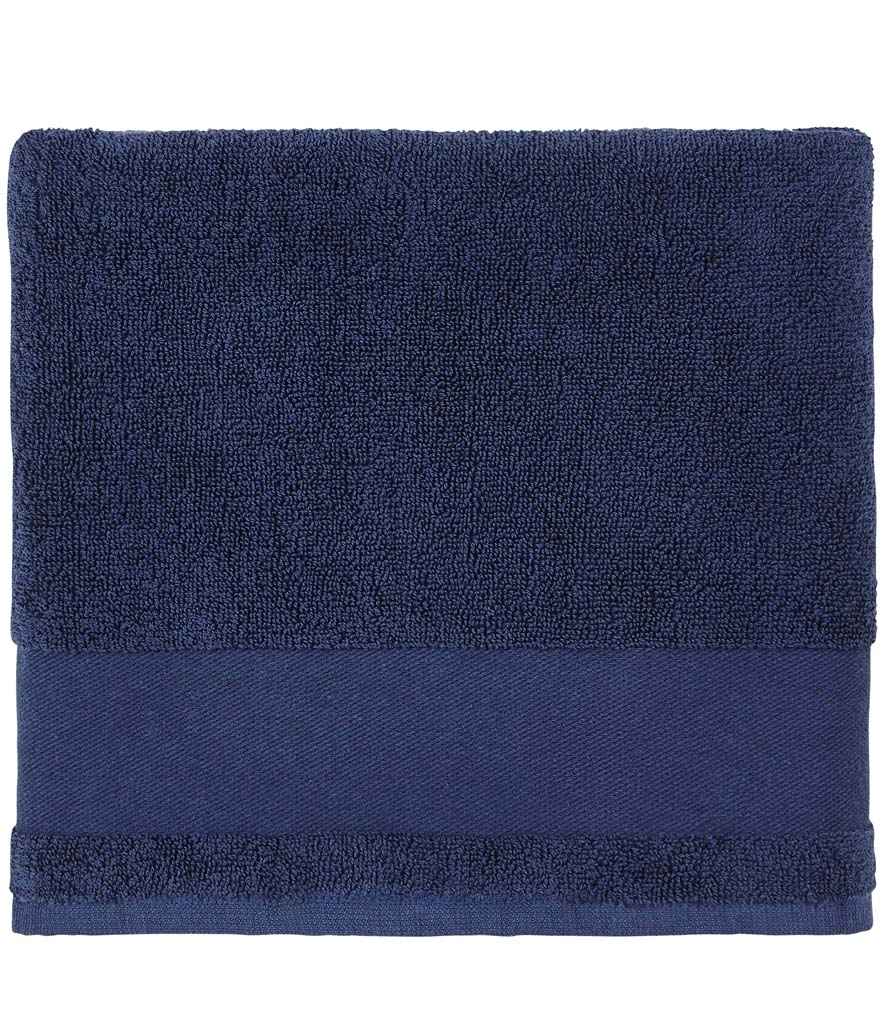 SOL'S Peninsula 100 Bath Sheet in ONE French Navy by SOL'S — Custom branded clothing by Print Press, featuring premium embroidery produced in our specialist print lab in the UK.