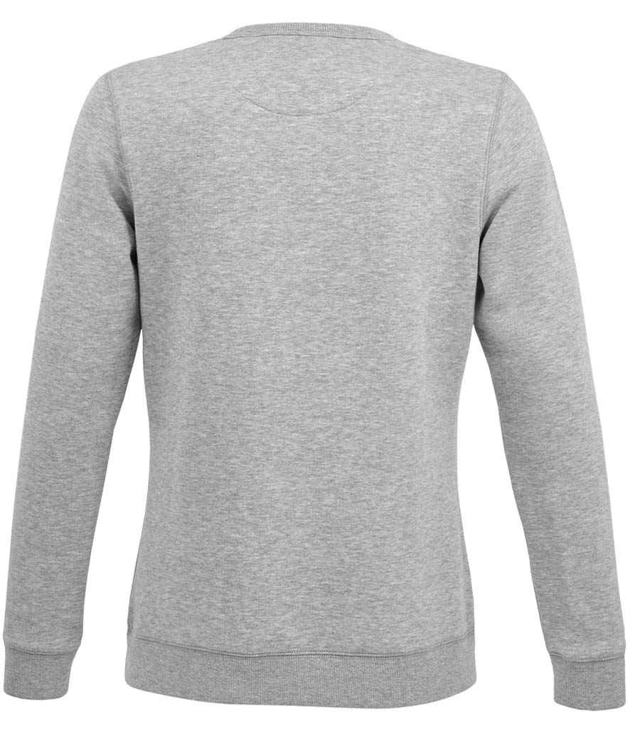SOL'S Ladies Sully Sweatshirt in by SOL'S — Custom branded clothing by Print Press, featuring premium embroidery produced in our specialist print lab in the UK.