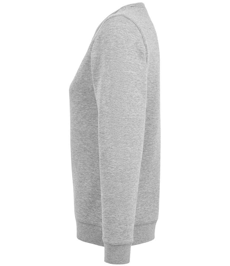SOL'S Ladies Sully Sweatshirt in by SOL'S — Custom branded clothing by Print Press, featuring premium embroidery produced in our specialist print lab in the UK.