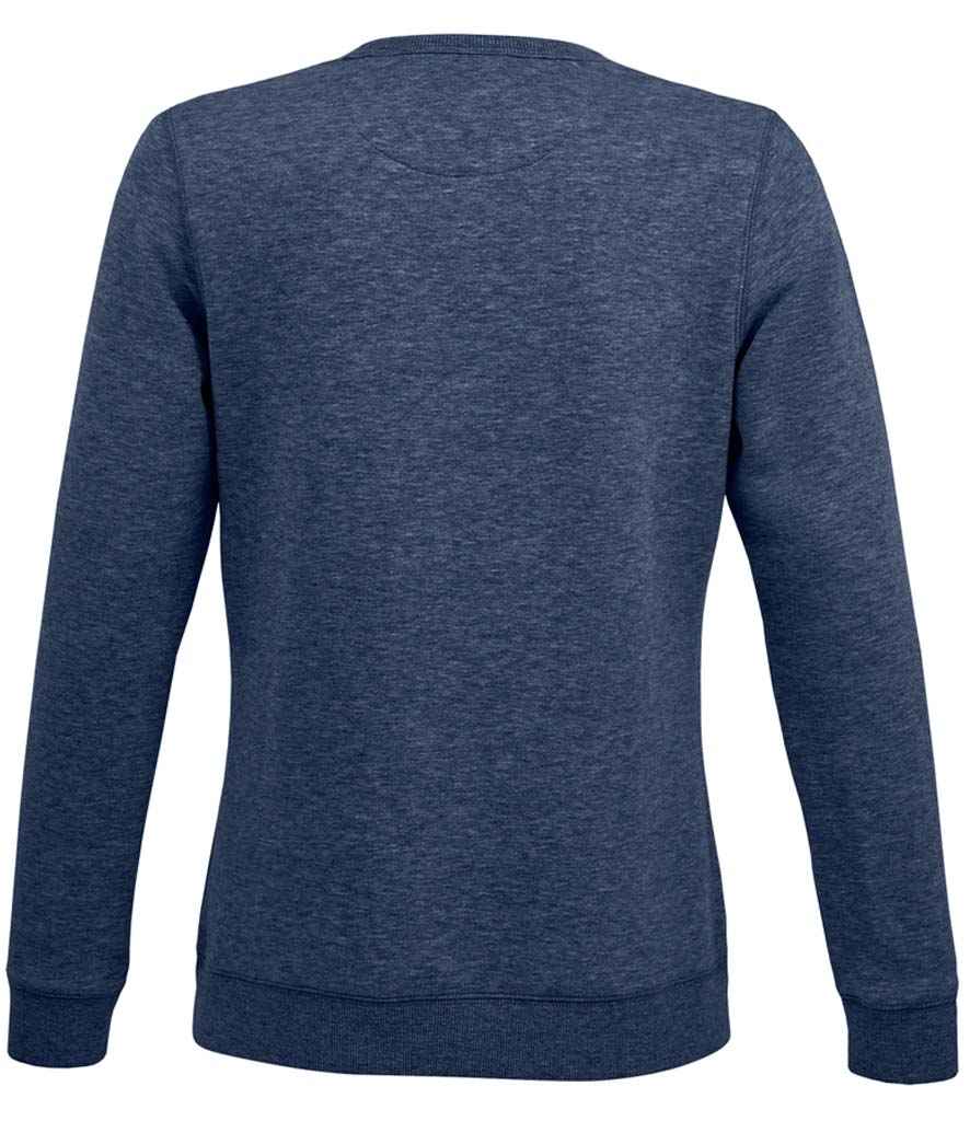SOL'S Ladies Sully Sweatshirt in by SOL'S — Custom branded clothing by Print Press, featuring premium embroidery produced in our specialist print lab in the UK.