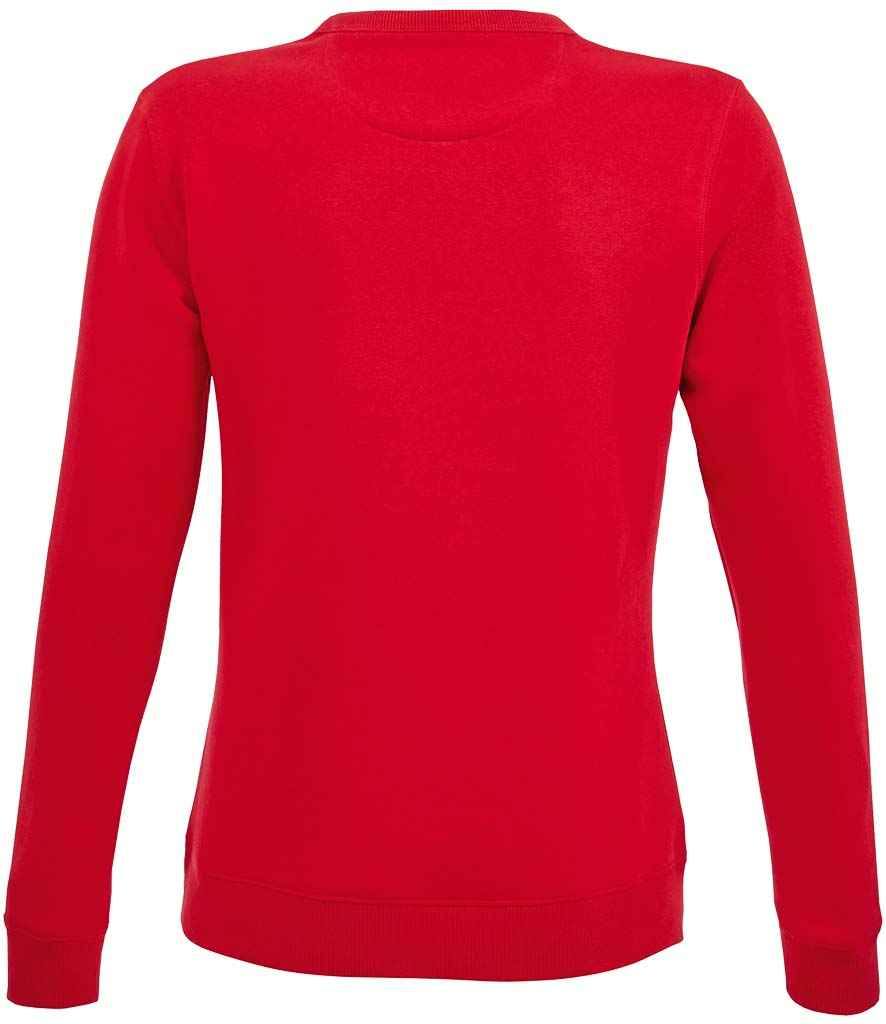 SOL'S Ladies Sully Sweatshirt in by SOL'S — Custom branded clothing by Print Press, featuring premium embroidery produced in our specialist print lab in the UK.