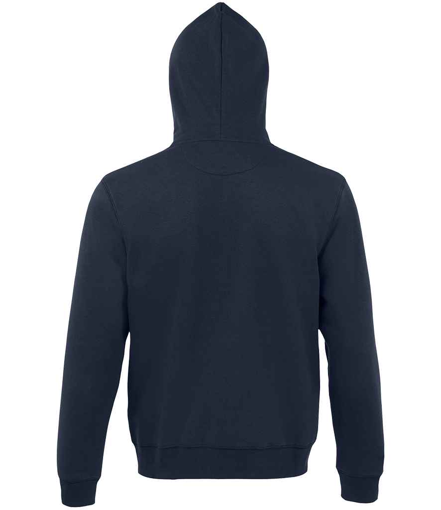 SOL'S Spike Full Zip Hooded Sweatshirt in by SOL'S — Custom branded clothing by Print Press, featuring premium embroidery produced in our specialist print lab in the UK.