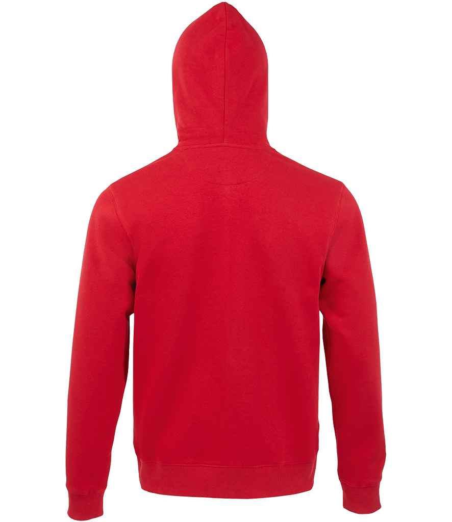 SOL'S Spike Full Zip Hooded Sweatshirt in by SOL'S — Custom branded clothing by Print Press, featuring premium embroidery produced in our specialist print lab in the UK.