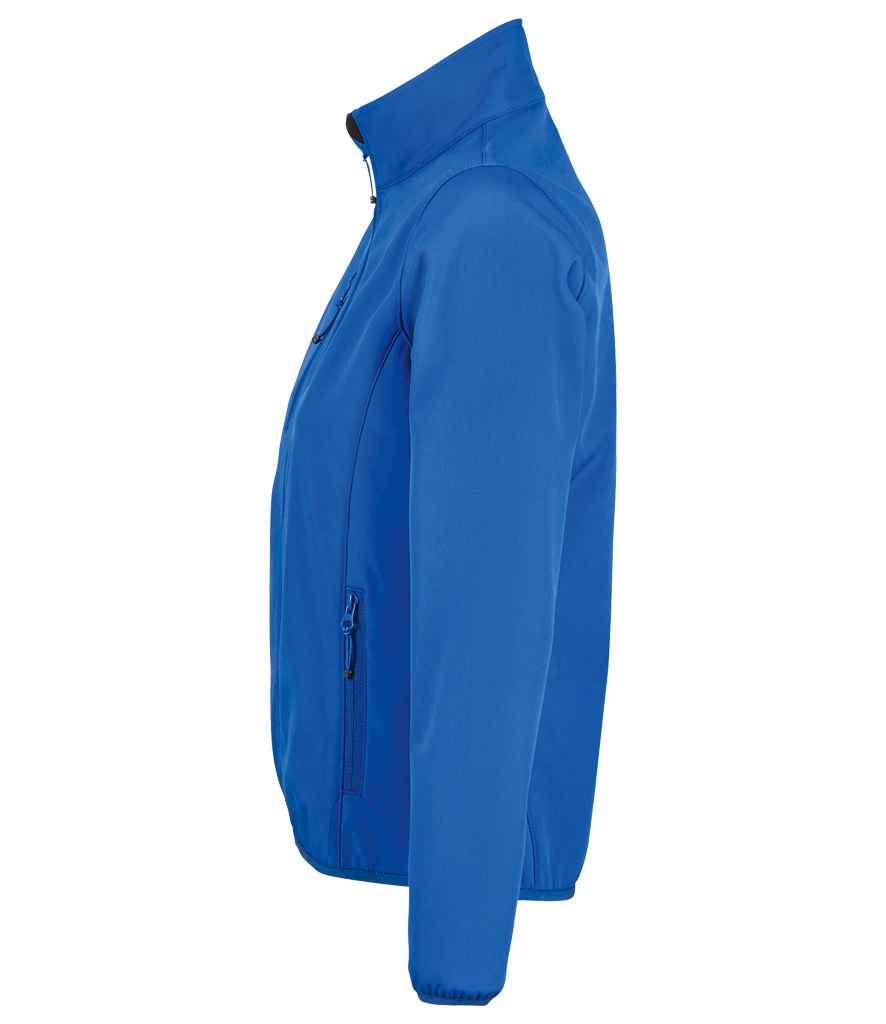 SOL'S Ladies Radian Soft Shell Jacket in by SOL'S — Custom branded clothing by Print Press, featuring premium embroidery produced in our specialist print lab in the UK.