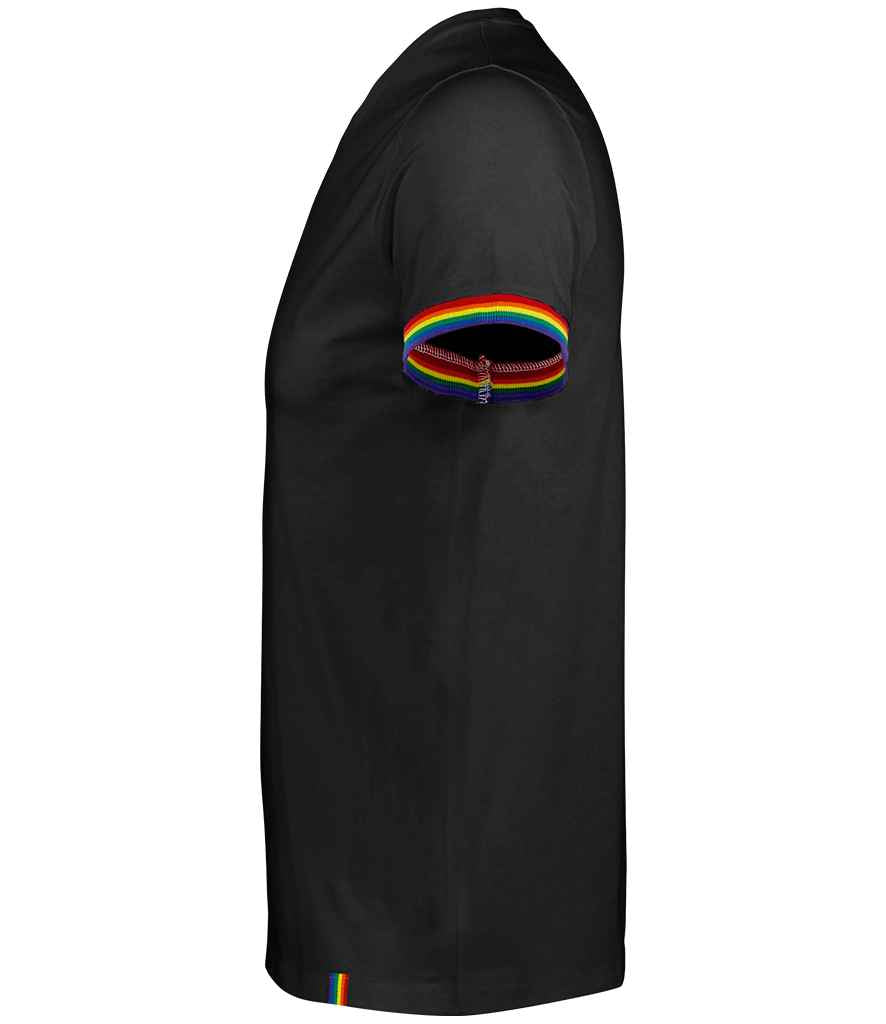 SOL'S Rainbow T-Shirt in by SOL'S — Custom branded clothing by Print Press, featuring premium embroidery produced in our specialist print lab in the UK.
