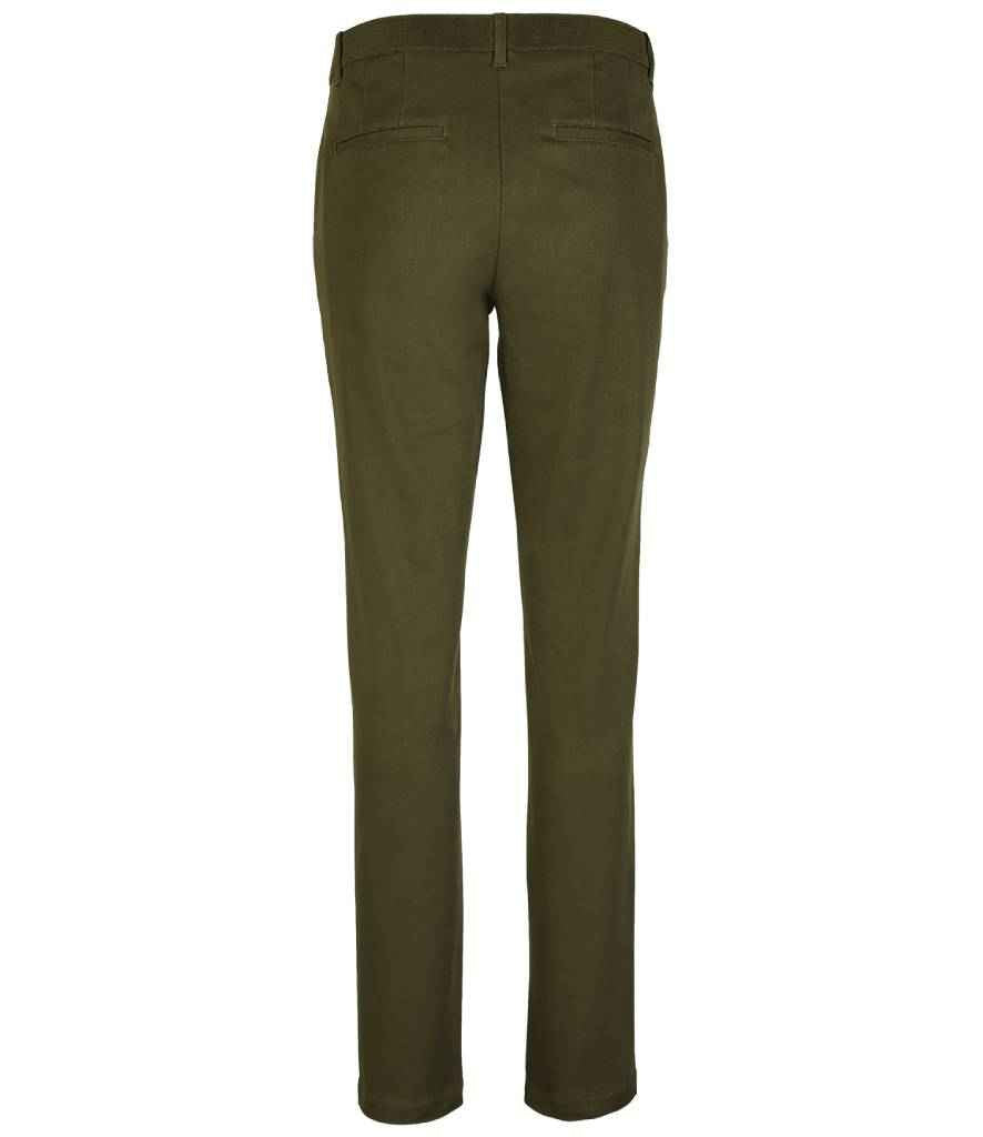 NEOBLU Ladies Gustave Chino Trousers in by NEOBLU — Custom branded clothing by Print Press, featuring premium embroidery produced in our specialist print lab in the UK.