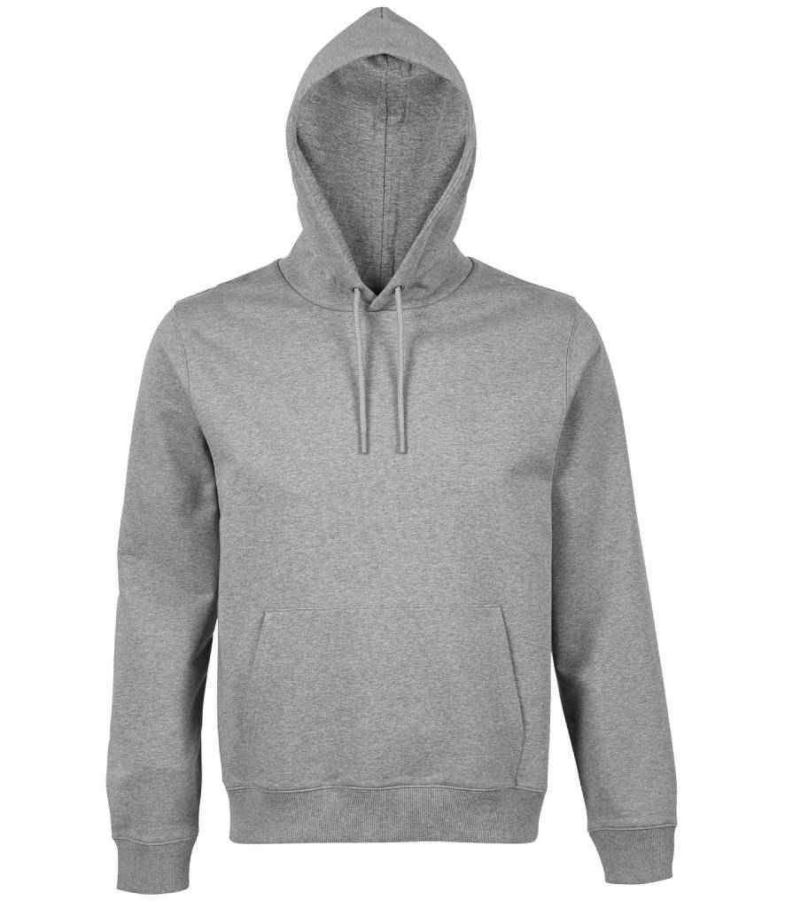 NEOBLU Nicholas French Terry Hoodie in Grey Marl by NEOBLU — Custom branded clothing by Print Press, featuring premium embroidery produced in our specialist print lab in the UK.