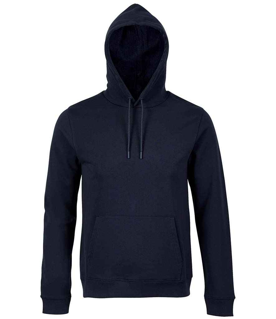 NEOBLU Nicholas French Terry Hoodie in Night Blue by NEOBLU — Custom branded clothing by Print Press, featuring premium embroidery produced in our specialist print lab in the UK.