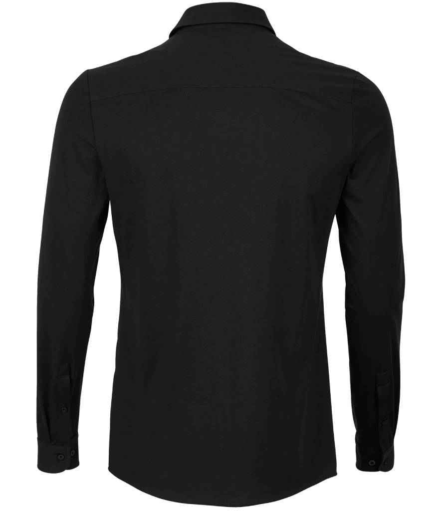 NEOBLU Balthazar Jersey Long Sleeve Shirt in by NEOBLU — Custom branded clothing by Print Press, featuring premium embroidery produced in our specialist print lab in the UK.