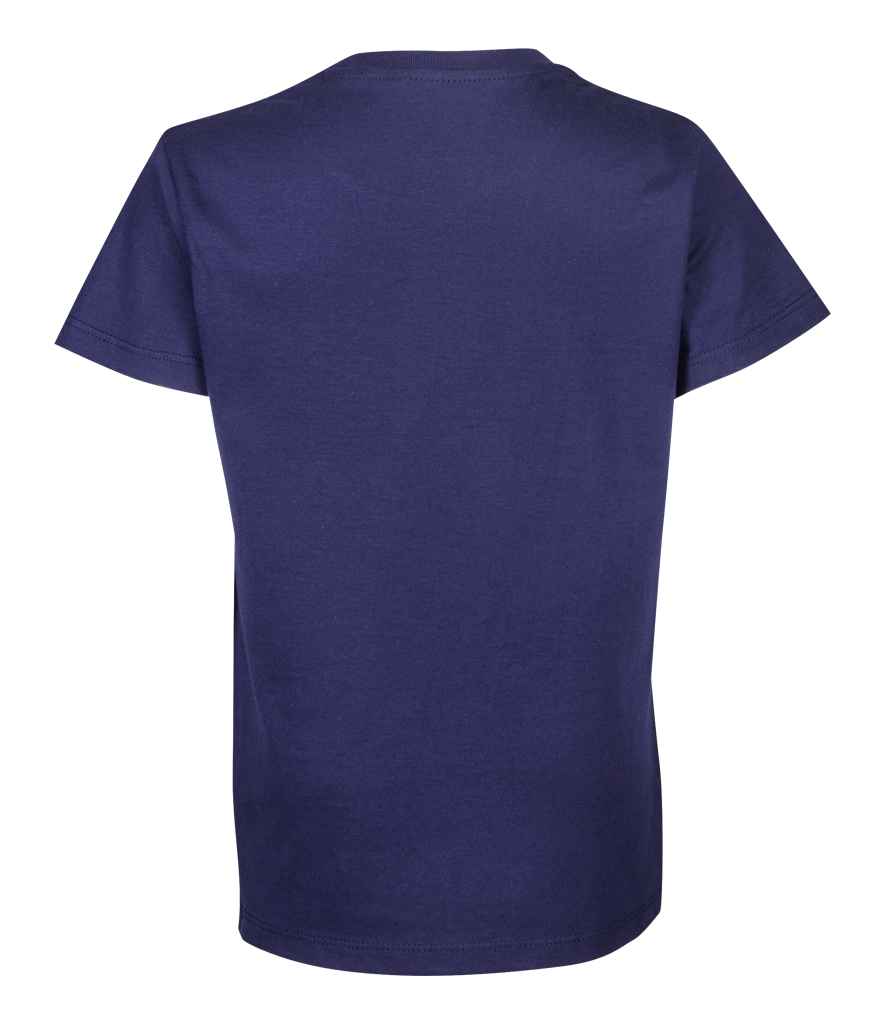 RTP Apparel Kids Tempo 145 Organic T-Shirt in by RTP Apparel — Custom branded clothing by Print Press, featuring premium embroidery produced in our specialist print lab in the UK.