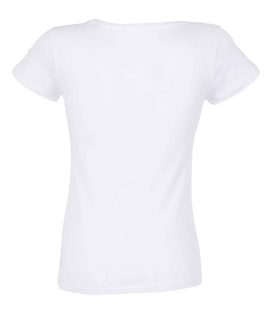 RTP Apparel Ladies Tempo 185 Organic T-Shirt in by RTP Apparel — Custom branded clothing by Print Press, featuring premium embroidery produced in our specialist print lab in the UK.