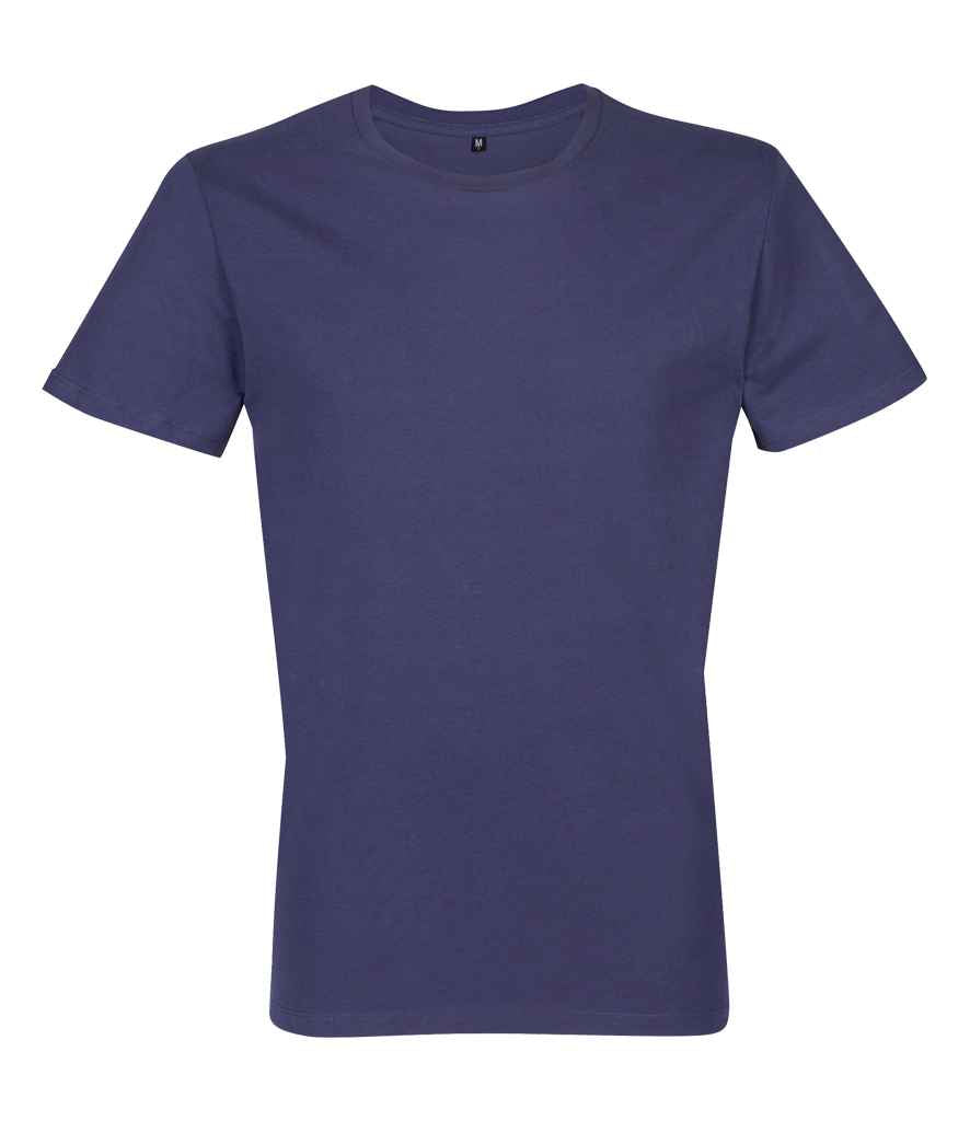 RTP Apparel Cosmic 155 Organic T-Shirt in French Navy by RTP Apparel — Custom branded clothing by Print Press, featuring premium embroidery produced in our specialist print lab in the UK.