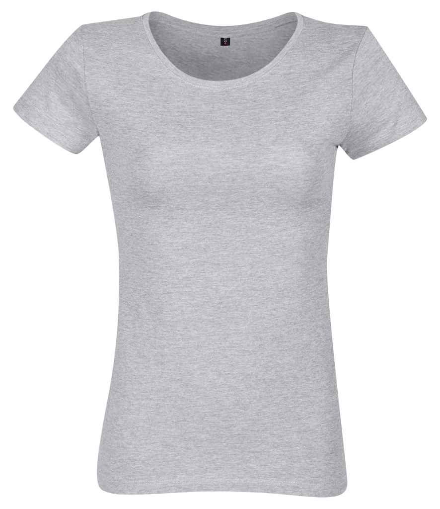 RTP Apparel Ladies Cosmic 155 Organic T-Shirt in by RTP Apparel — Custom branded clothing by Print Press, featuring premium embroidery produced in our specialist print lab in the UK.