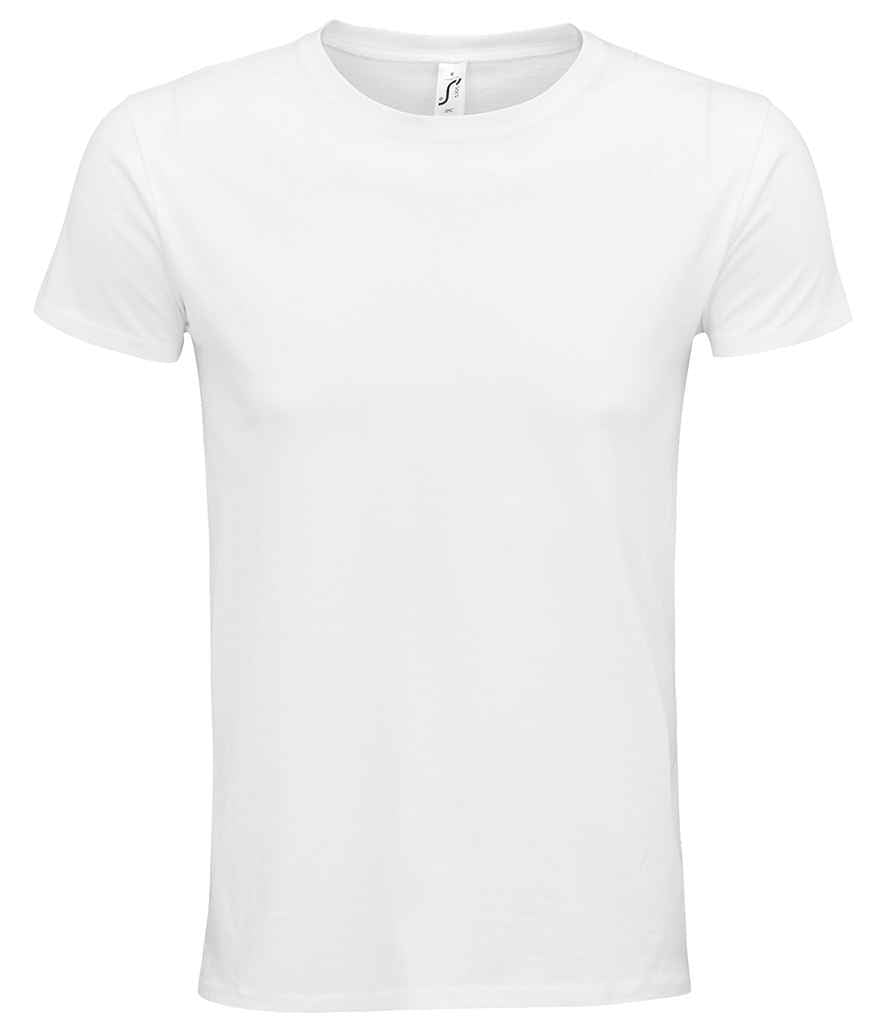 SOL'S Unisex Epic Organic T-Shirt in White by SOL'S — Custom branded clothing by Print Press, featuring premium embroidery produced in our specialist print lab in the UK.