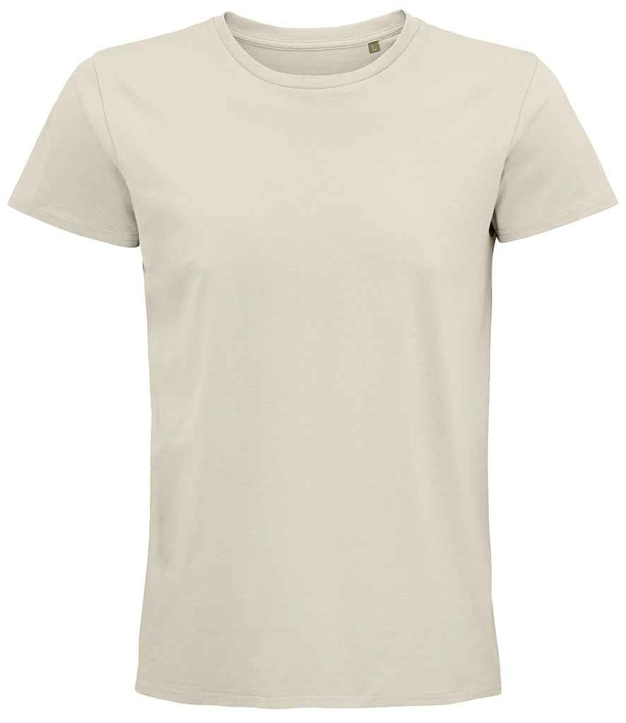 SOL'S Pioneer Organic T-Shirt in Natural by SOL'S — Custom branded clothing by Print Press, featuring premium embroidery produced in our specialist print lab in the UK.